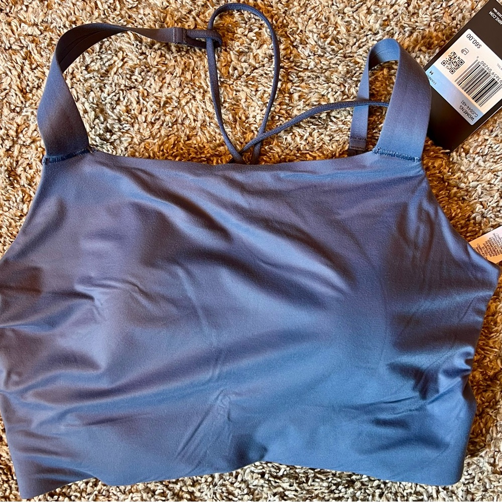Nike Indigo Strappy Sports Bra